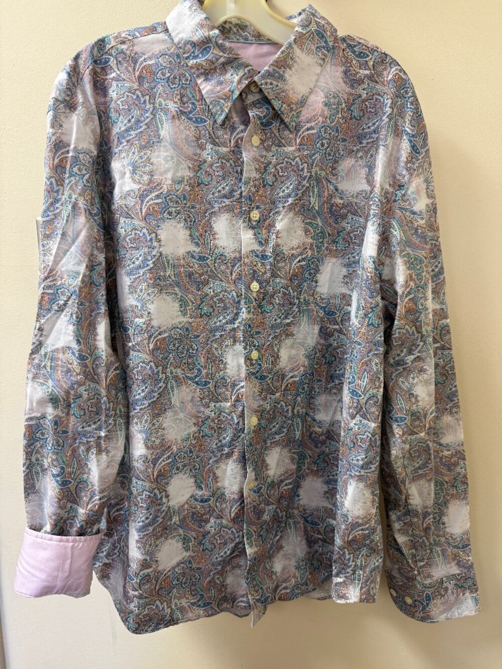 Egara Modern Fit Stretch Non-Iron Dress Shirt XL | 96% Cotton